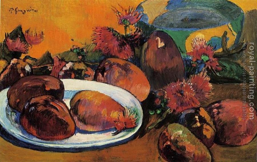 Paul Gauguin : Still Life with Mangoes
